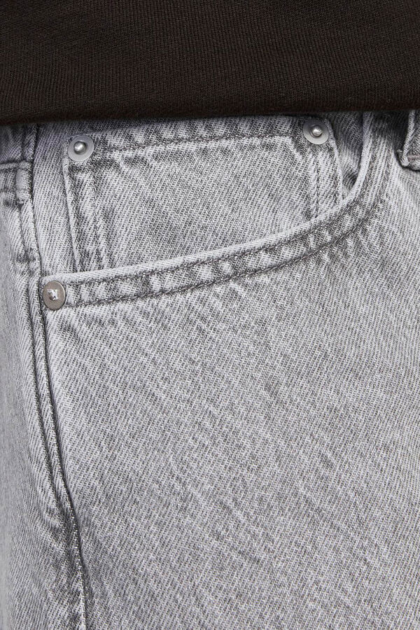 Jack & Jones Pantal&oacute;n corto Baggy Fit gris