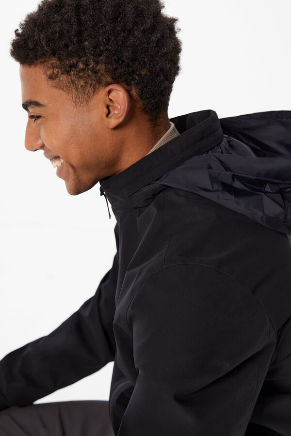 Springfield Casaco t&eacute;cnico preto