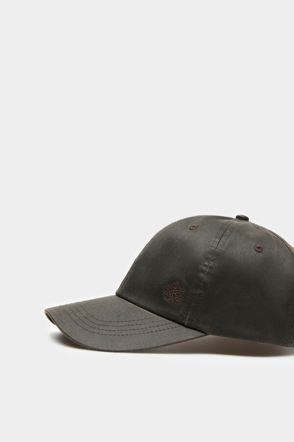 Springfield Gorra encerada marr&oacute;n