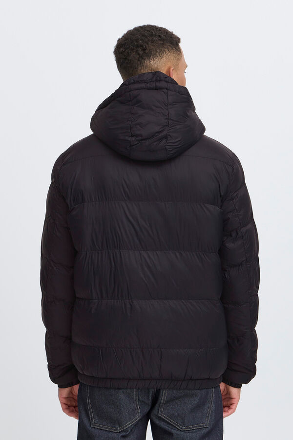 Blend Casaco acolchoado com capuz  preto