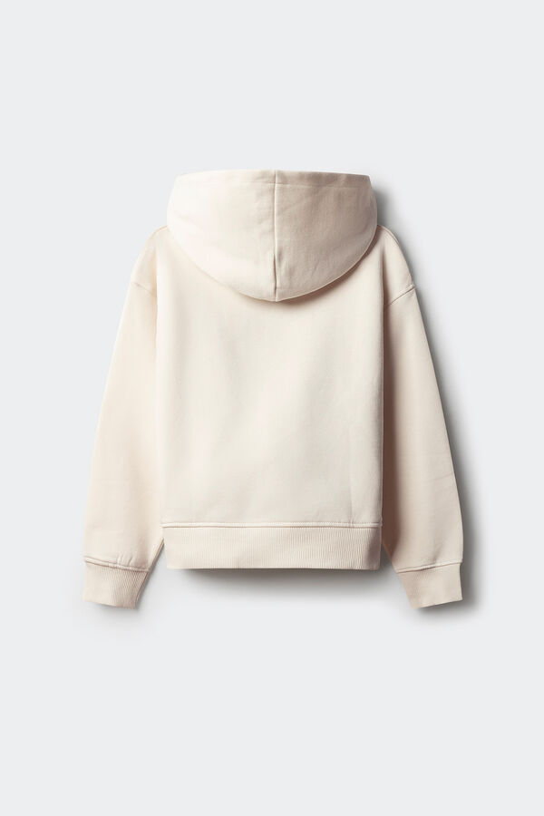 Springfield Kids Sudadera rayo ni&ntilde;a. blanco