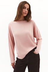 Oxxo Camisola gola alta rosa