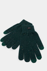 Springfield Luvas de malha Neps verde