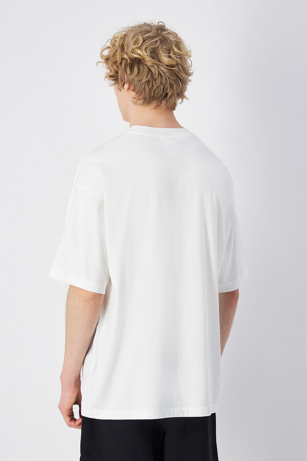 Champion Camiseta de algod&oacute;n hombre blanco