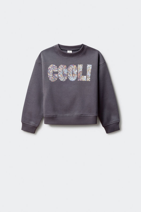 Springfield Kids Sudadera "cool" ni&ntilde;a gris
