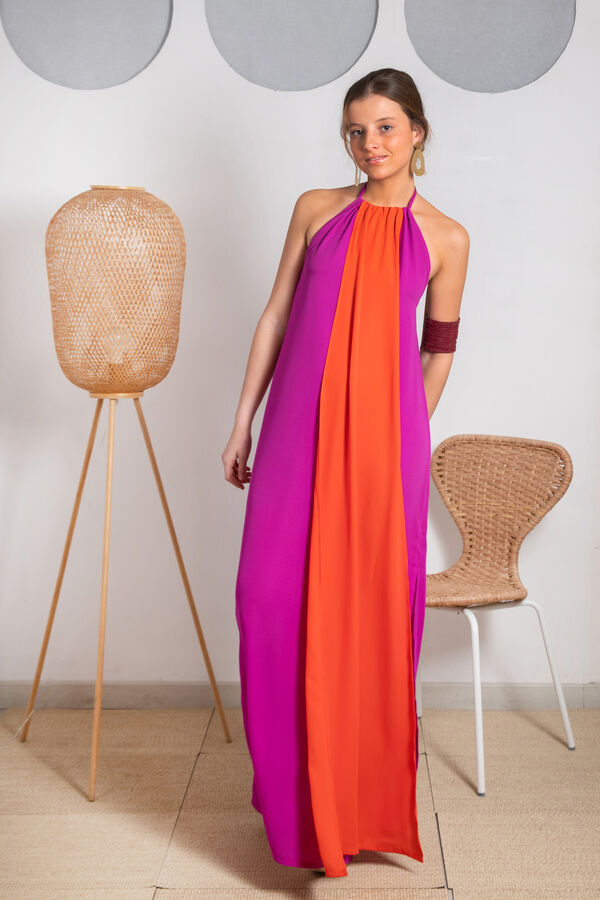 Cul Sac Vestido Ucrania Fucsia fucsia