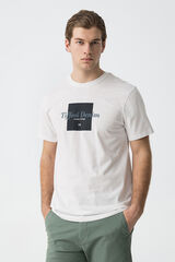 Tiffosi T-shirt estampada  branco