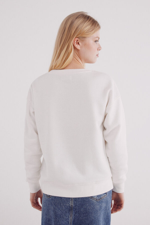 Springfield Sudadera gr&aacute;fica beige