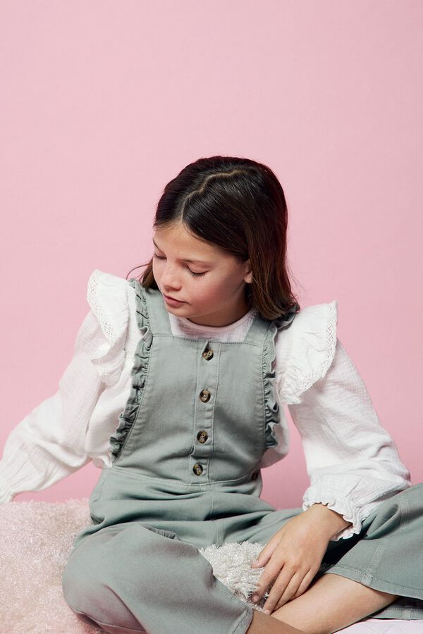 Springfield Kids Peto volantes ni&ntilde;a verde