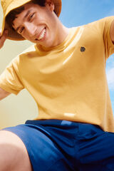 Springfield T-shirt b&aacute;sica &aacute;rvore amarelo