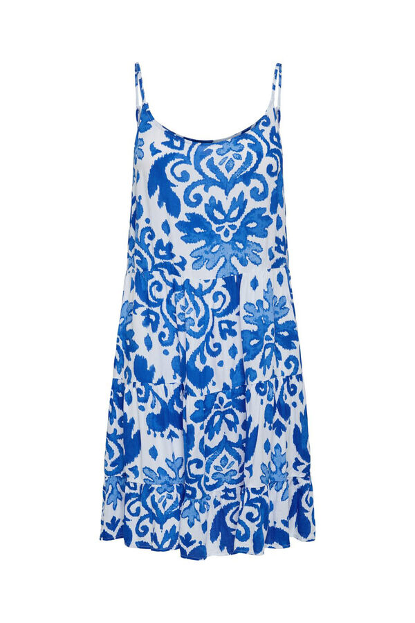Only Vestido curto sem mangas branco