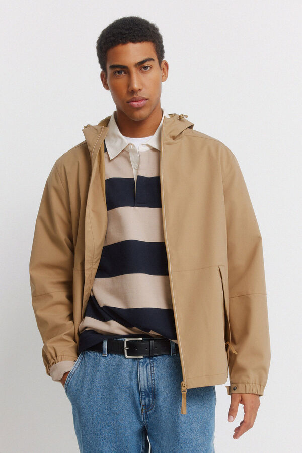 Springfield Parka t&eacute;cnica camel