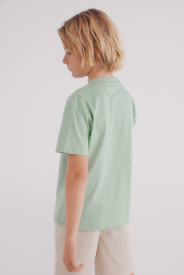 Springfield Kids Camiseta Spiderman ni&ntilde;o verde