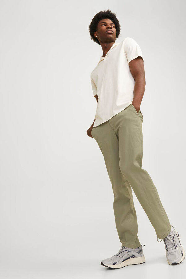 Jack & Jones Chinos relaxed fit verde