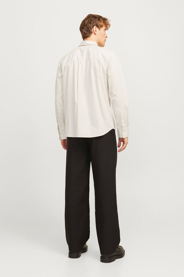 Jack & Jones Camisa relaxed fit cinzento