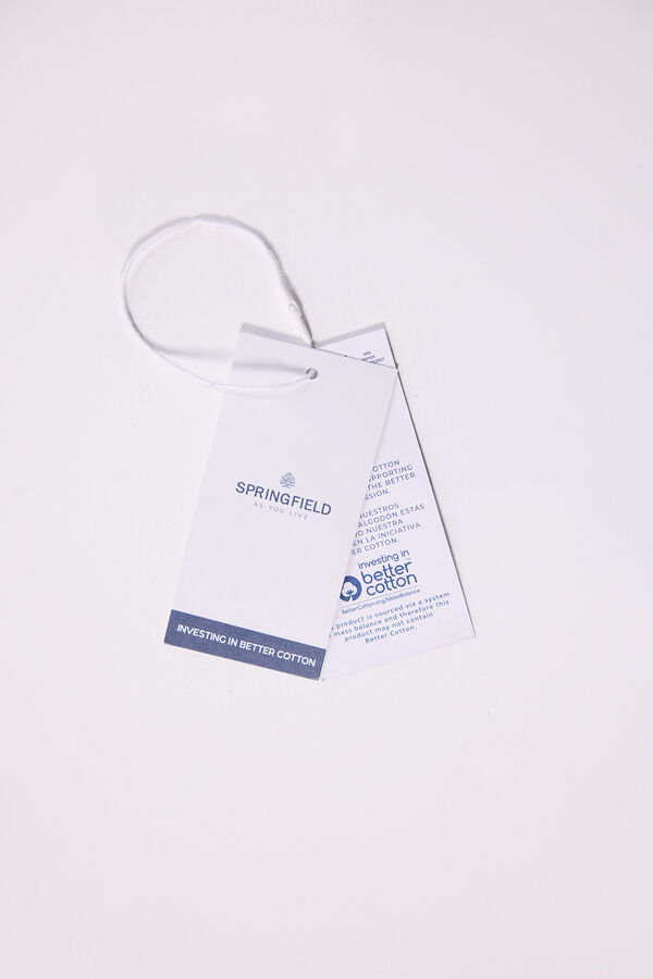 Springfield Camisa cuadros rojo