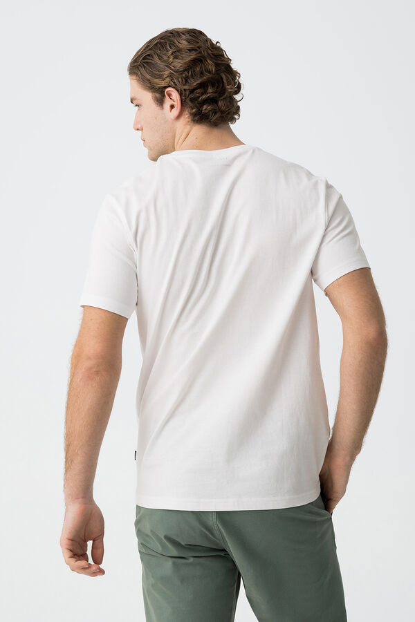 Tiffosi T-shirt estampada  branco