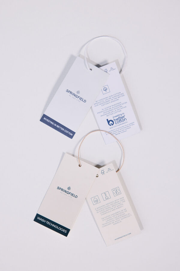 Springfield Jeans slim cropped gris