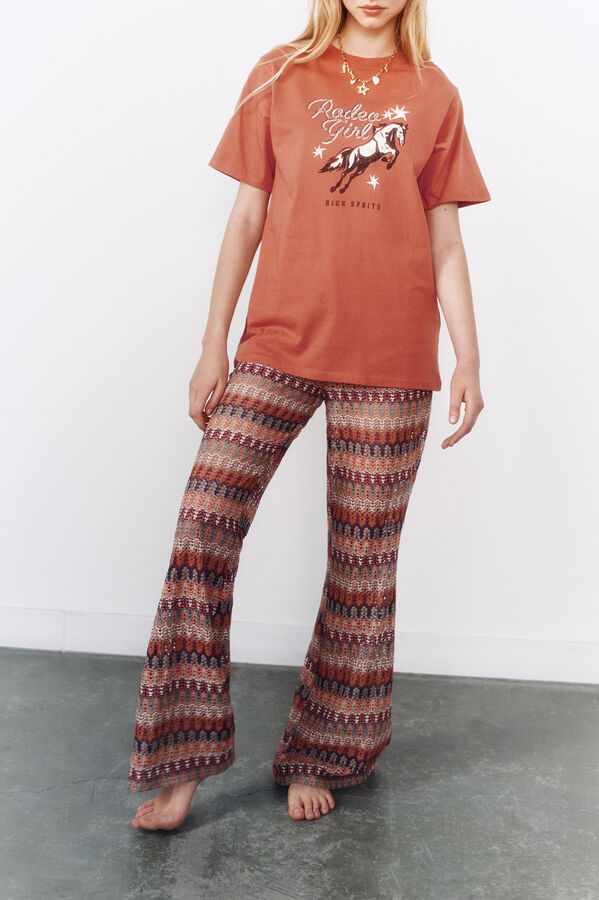 High Spirits Calças "Zephyr" vermelho