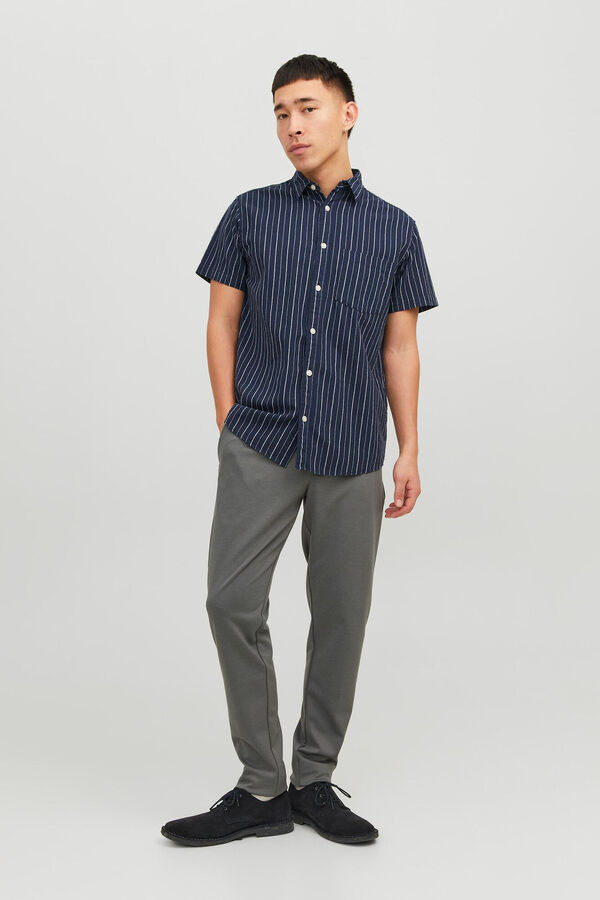 Jack & Jones Pantal&oacute;n chino gris