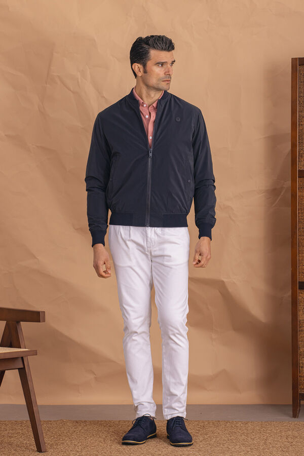 Celopman Cazadora Bomber Ligera azul