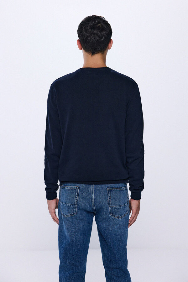 Springfield Camisola b&aacute;sica azul