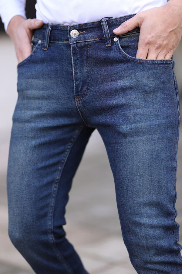 Trendyol Pantal&oacute;n vaquero regular azul