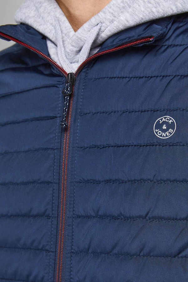 Jack & Jones Colete acolchoado azul
