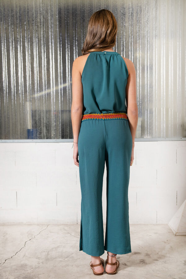 Cul Sac pantal&oacute;n rabat verde