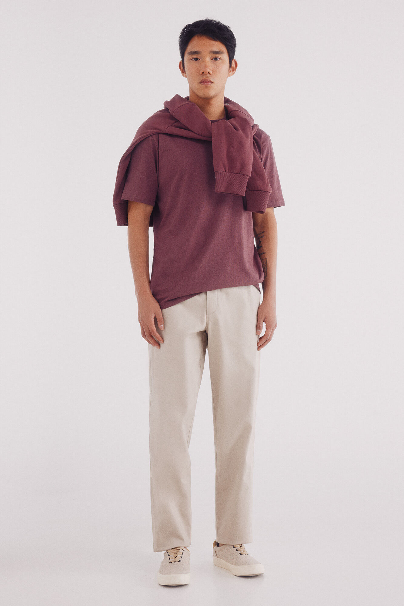 Springfield Camiseta b&aacute;sica melange