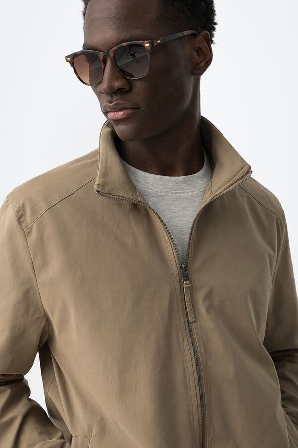 Tiffosi Chaqueta Harrington regular fit nude