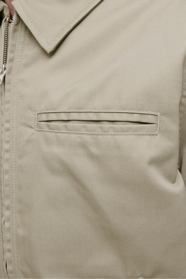 Jack & Jones PLUS Cazadora estilo cl&aacute;sico gris