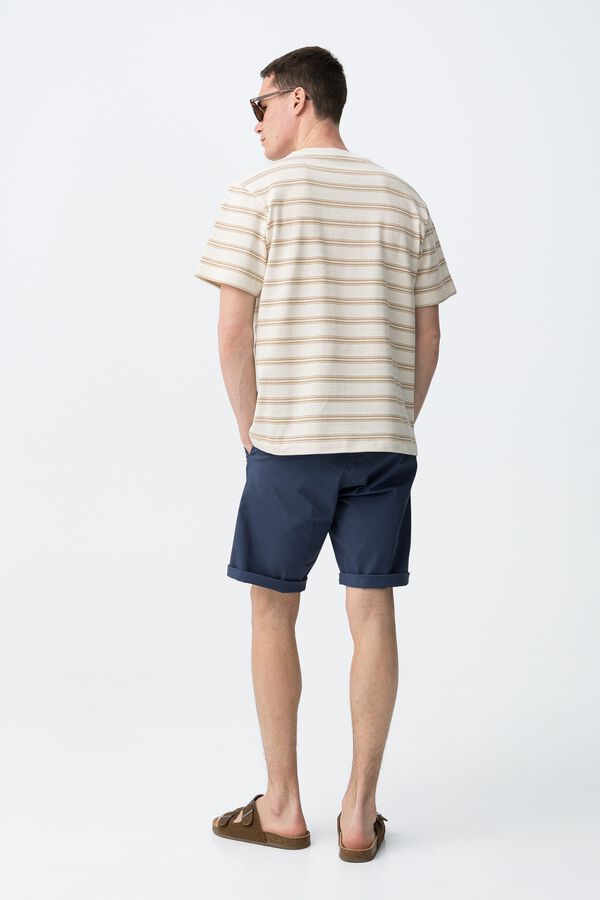 Tiffosi Bermudas slim fit azul