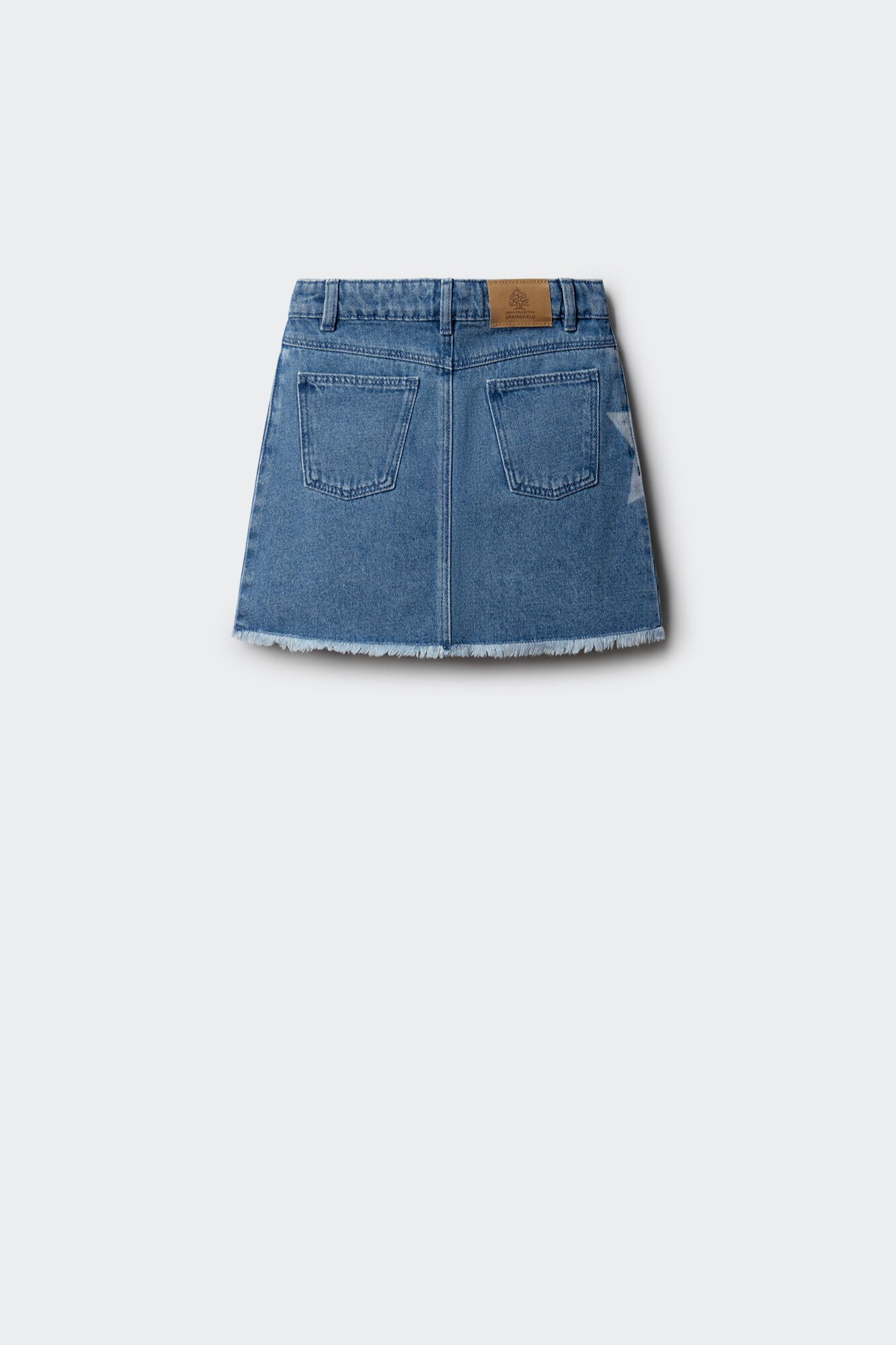 Springfield Kids Saia jeans estrelas menina