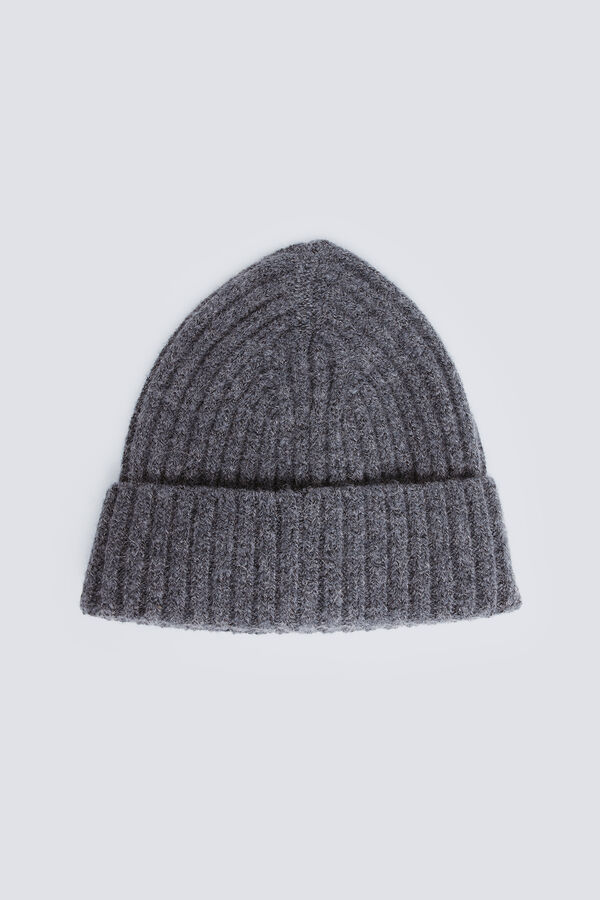 Springfield Malha de bon&eacute; cinza azul