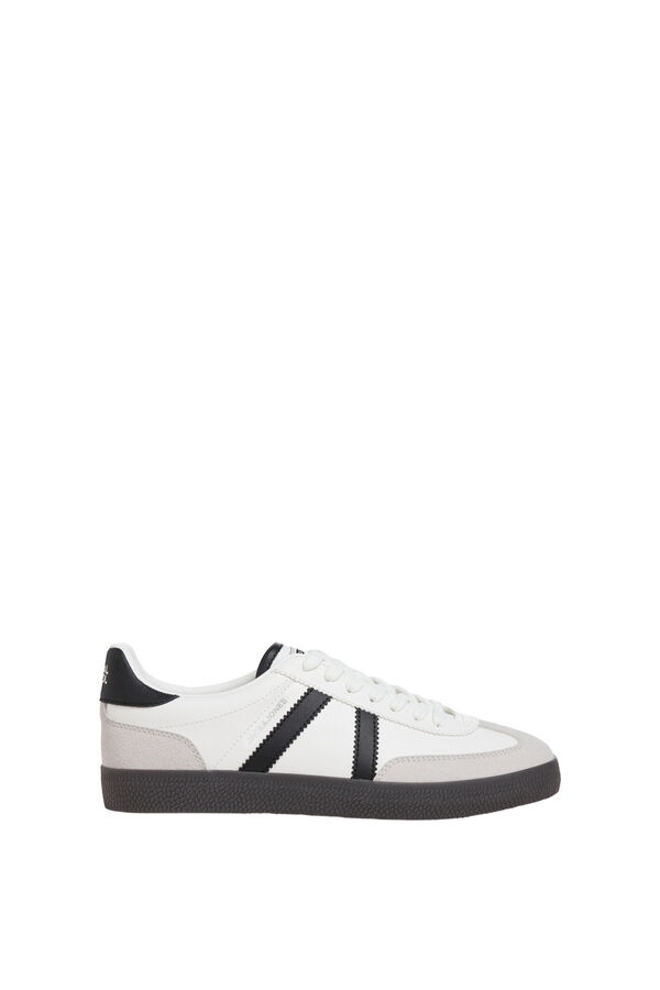 Jack & Jones Sapatilhas de atacadores casuais branco