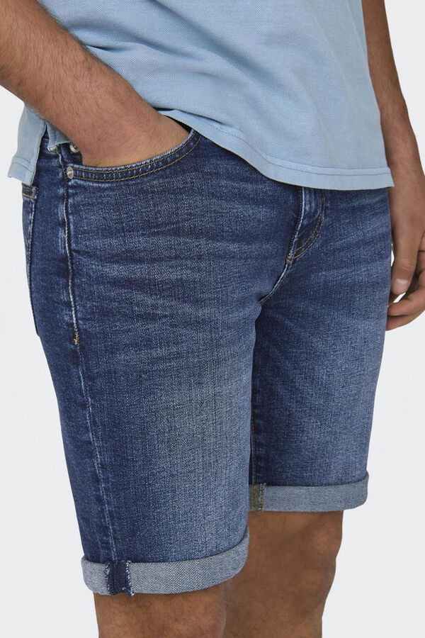 Only & Sons Bermudas denim azul
