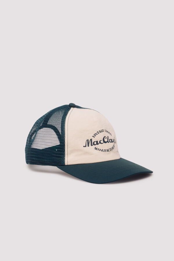 Springfield Bon&eacute; Trucker com patch frontal verde