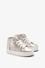 Conguitos Zapatillas Altas con Estrella gris