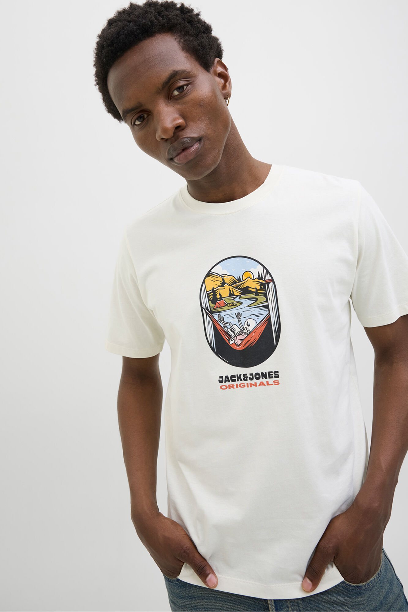 Jack & Jones Camiseta estampada regular fit