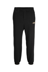 Jack & Jones Pantal&oacute;n jogger liso negro
