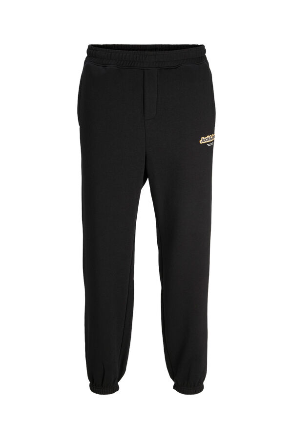 Jack & Jones Pantal&oacute;n jogger liso negro