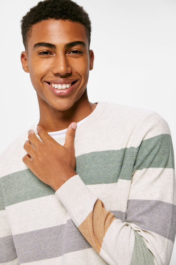 Springfield Jersey rayas color gris