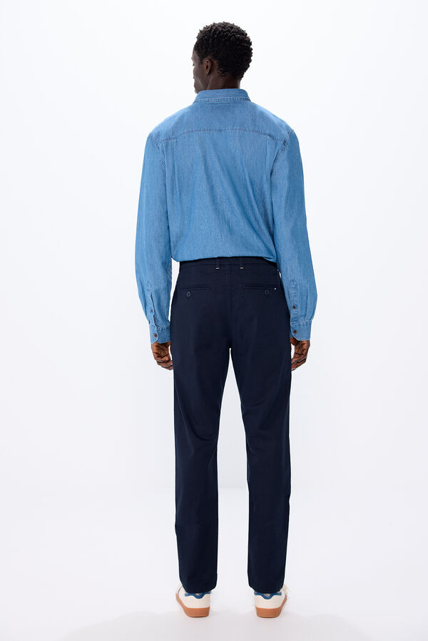 Springfield Cal&ccedil;as chino slim fit azul
