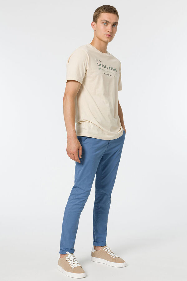 Tiffosi Pantal&oacute;n Chino 5 Bolsillos azul