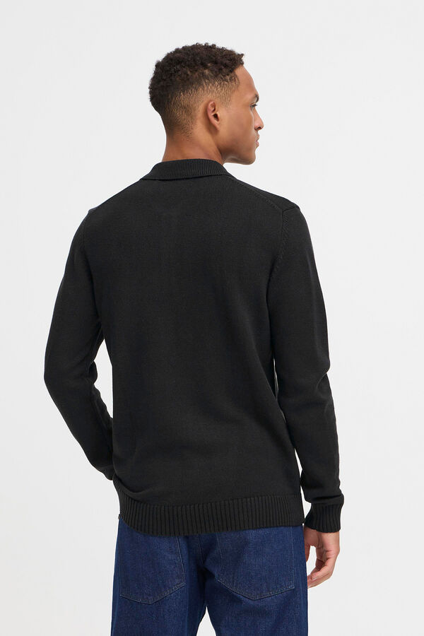 Blend Polo de Punto negro