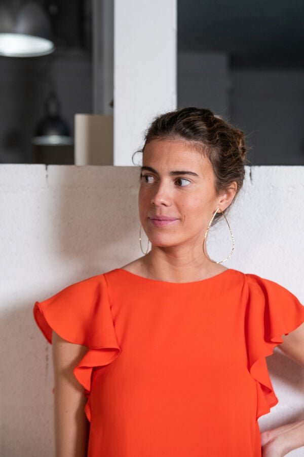 Cul Sac vestido huelva  vermelho