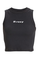Roxy T-shirt sem Mangas para Mulher cinzento