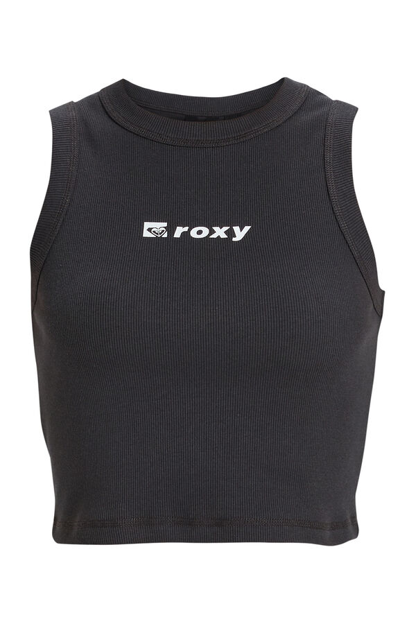 Roxy T-shirt sem Mangas para Mulher cinzento