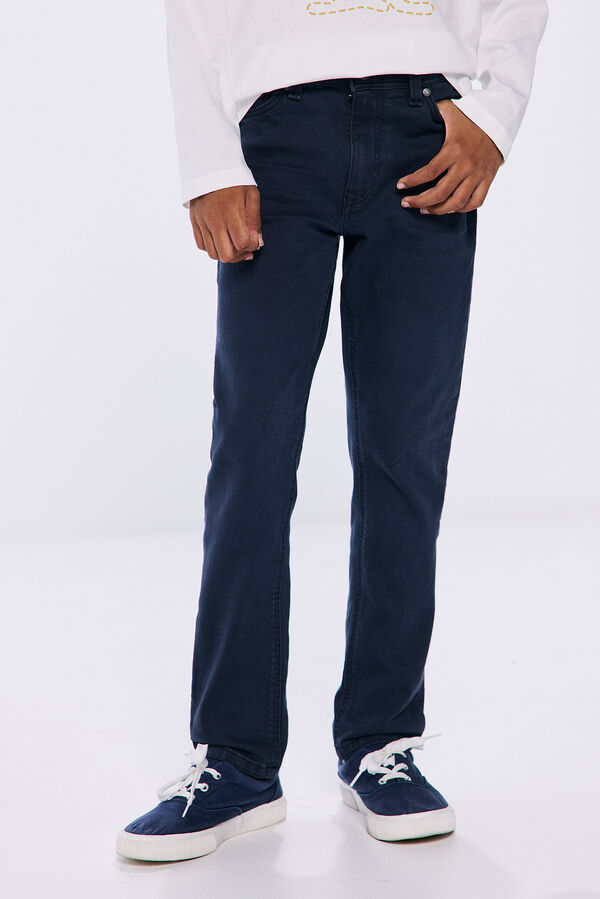Springfield Kids Pantalon 5 bolsillos ni&ntilde;o azul